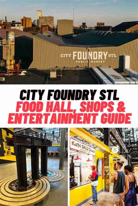 the foundary st louis|A guide to City Foundry STL's food hall in Midtown St..